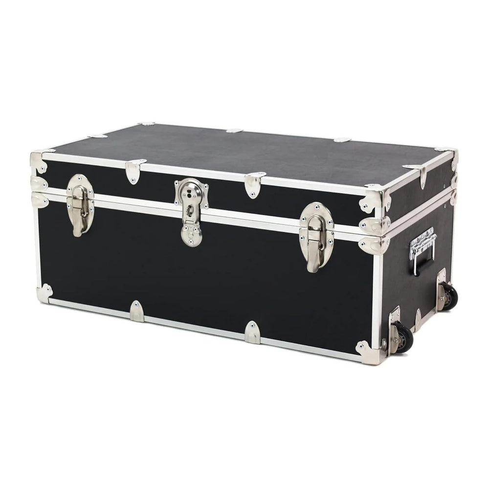 Rhino Large Essential Trunk with Wheels, Camp Footlocker, Dorm Storage | 32&q...