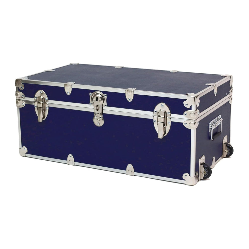 Rhino Small Essential Trunk with Wheels, Camp Footlocker, Dorm Storage | 30&q...