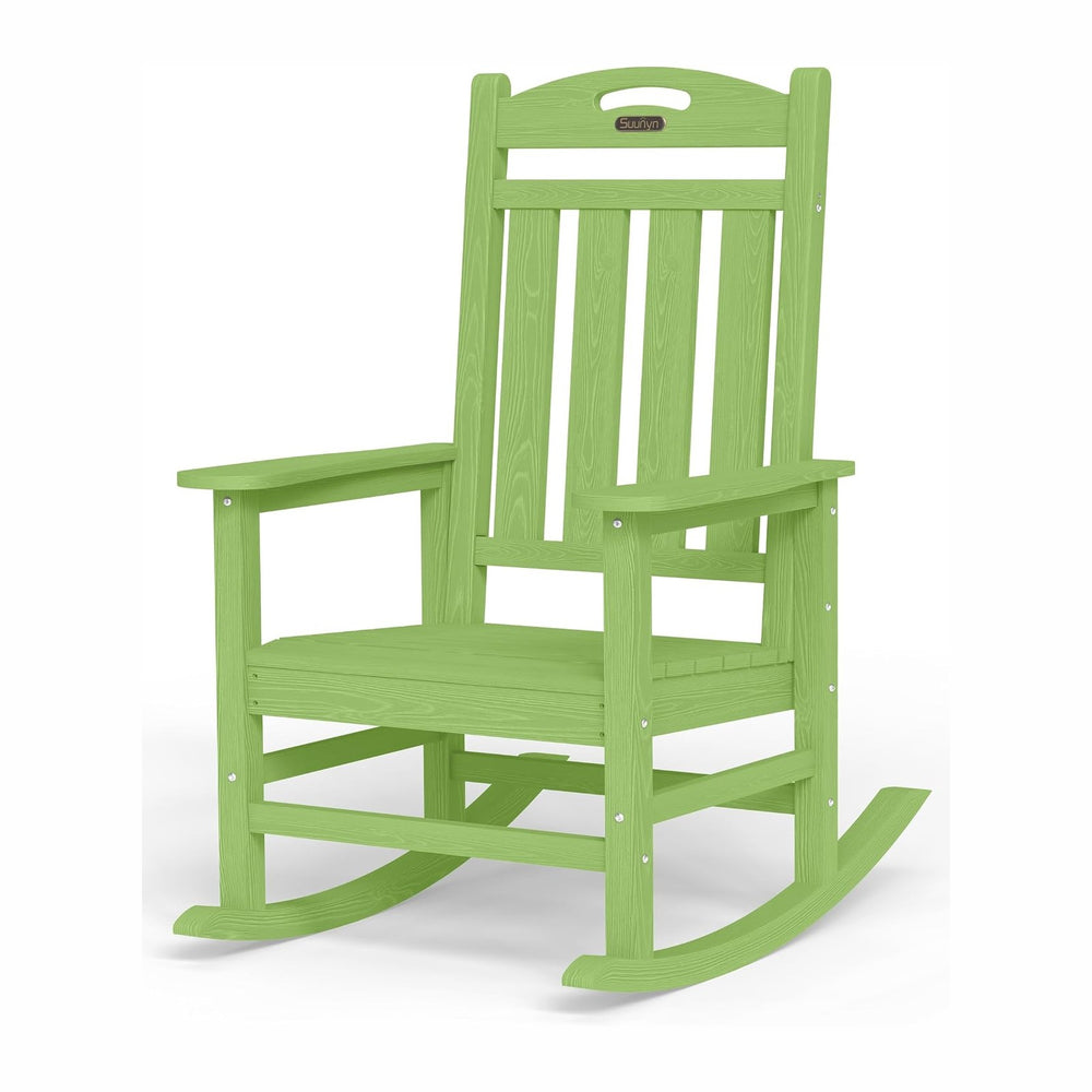 Rocking Chairs Outdoor, Oversized Patio Rocking Chair, All Weather Resistant ...