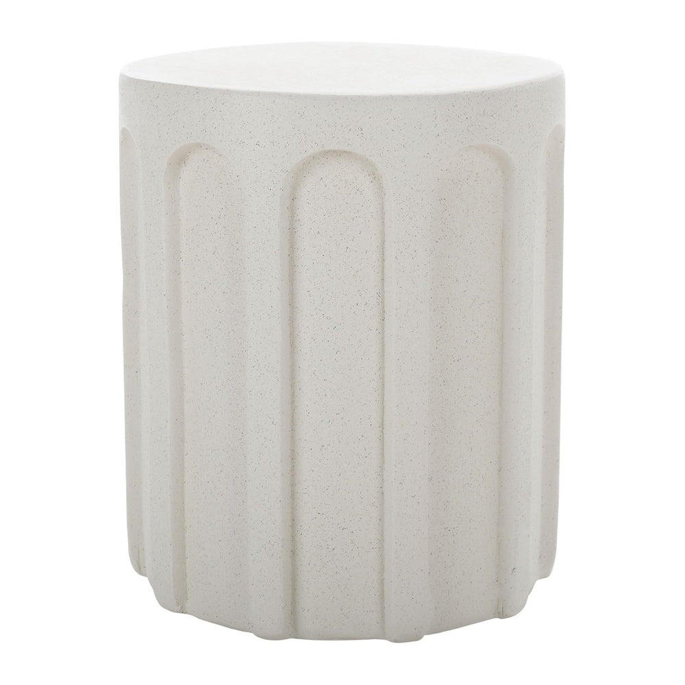 SAFAVIEH Nikolaus Accent Table in White