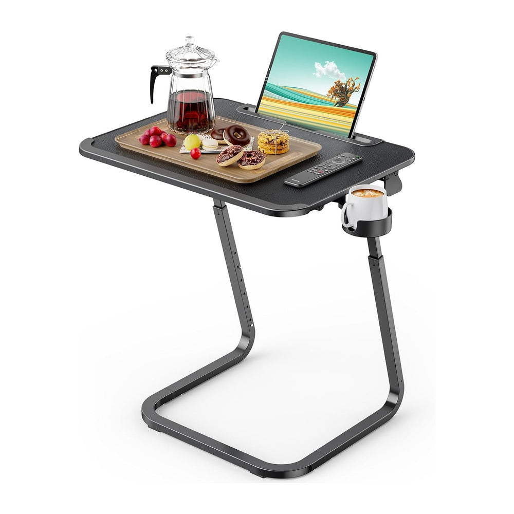 SAIJI Heavy Duty TV Trays Upgraded TV Tables for Eating on Couch | Angle &amp...