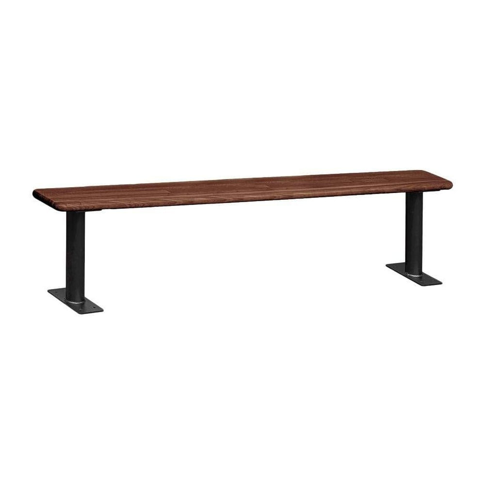 Salsbury Industries Wood Locker Benches, 48-Inch, Dark Finish