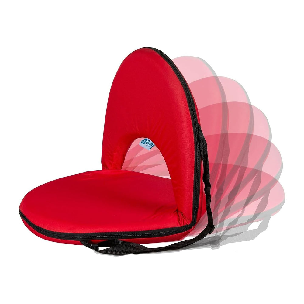 STANSPORT - Go Anywhere Multi-fold Comfy Padded Floor Chair With Back Support