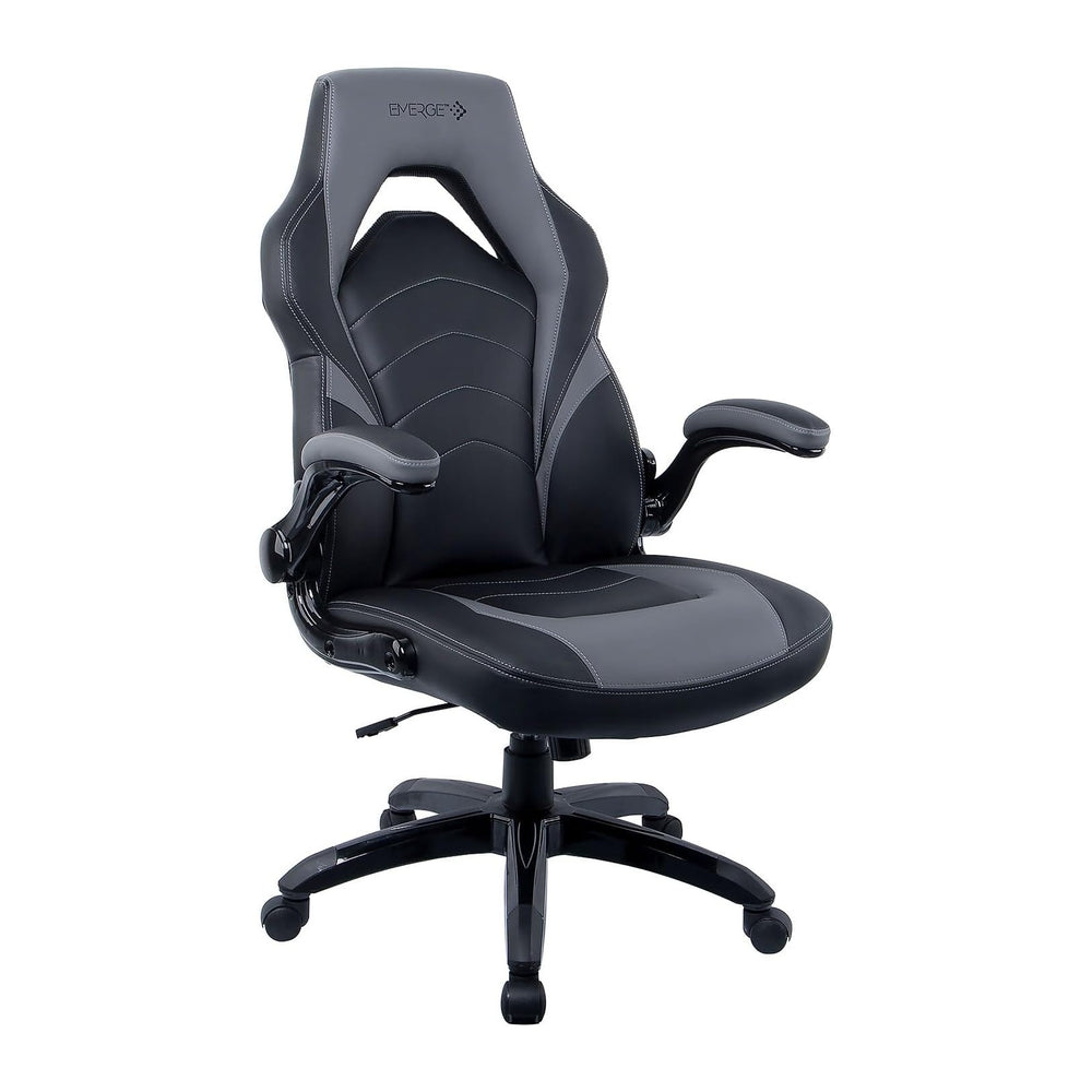 STAPLES Emerge Vortex Gaming Chair, Adjustable Height, Swivel Black | Racing-...