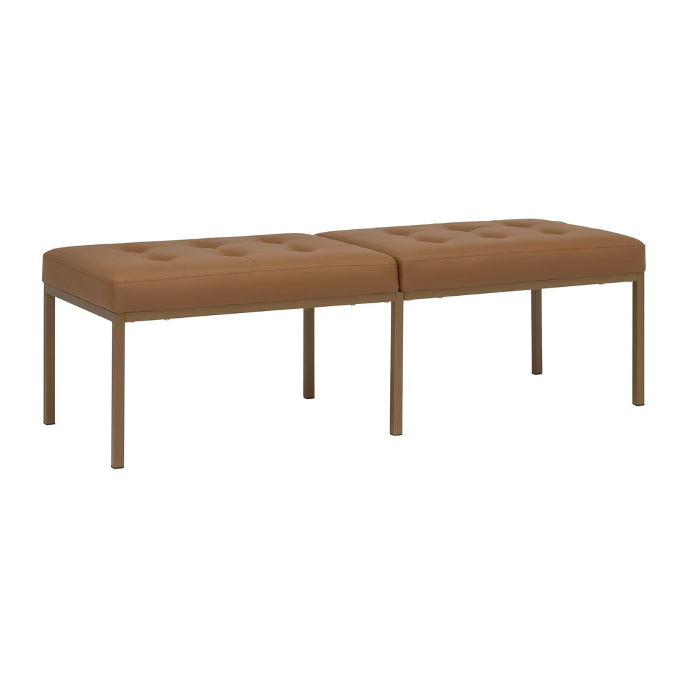 Studio Designs Home Camber Modern Dining Room 60" with Chrome Legs and T...