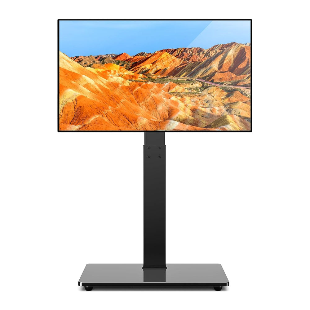 TAVR Swivel Floor TV Stand Base for 32-75 Inch TVs up to 110 lbs | Tall TV St...