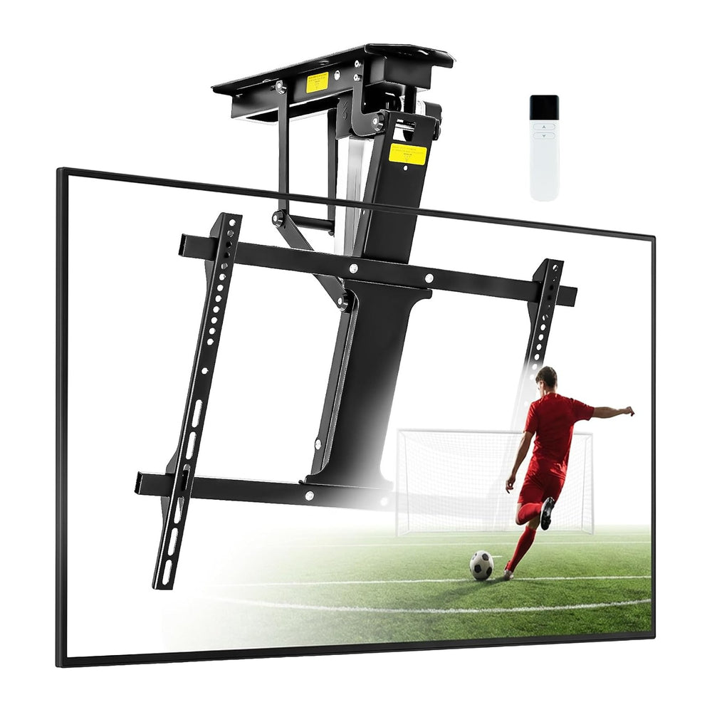 TOPSKY Motorized Ceiling TV Mount, 32–70 in TVs, 88 lb Capacity | Motorized f...