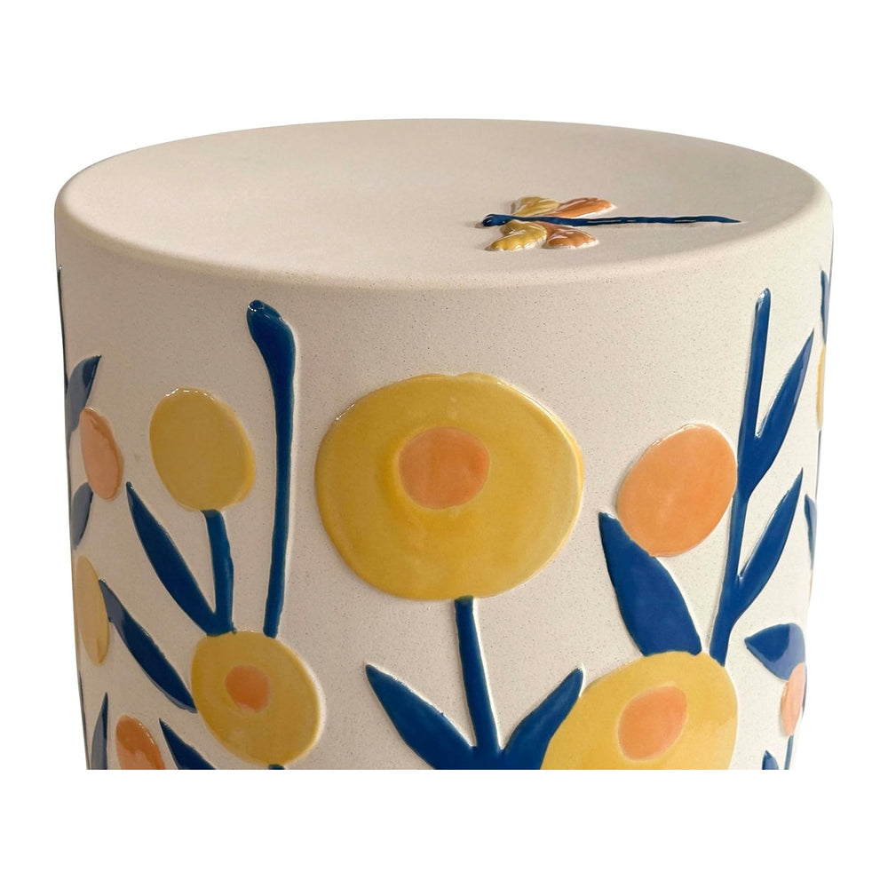 Tov Furniture Ceramic Summer Garden Table