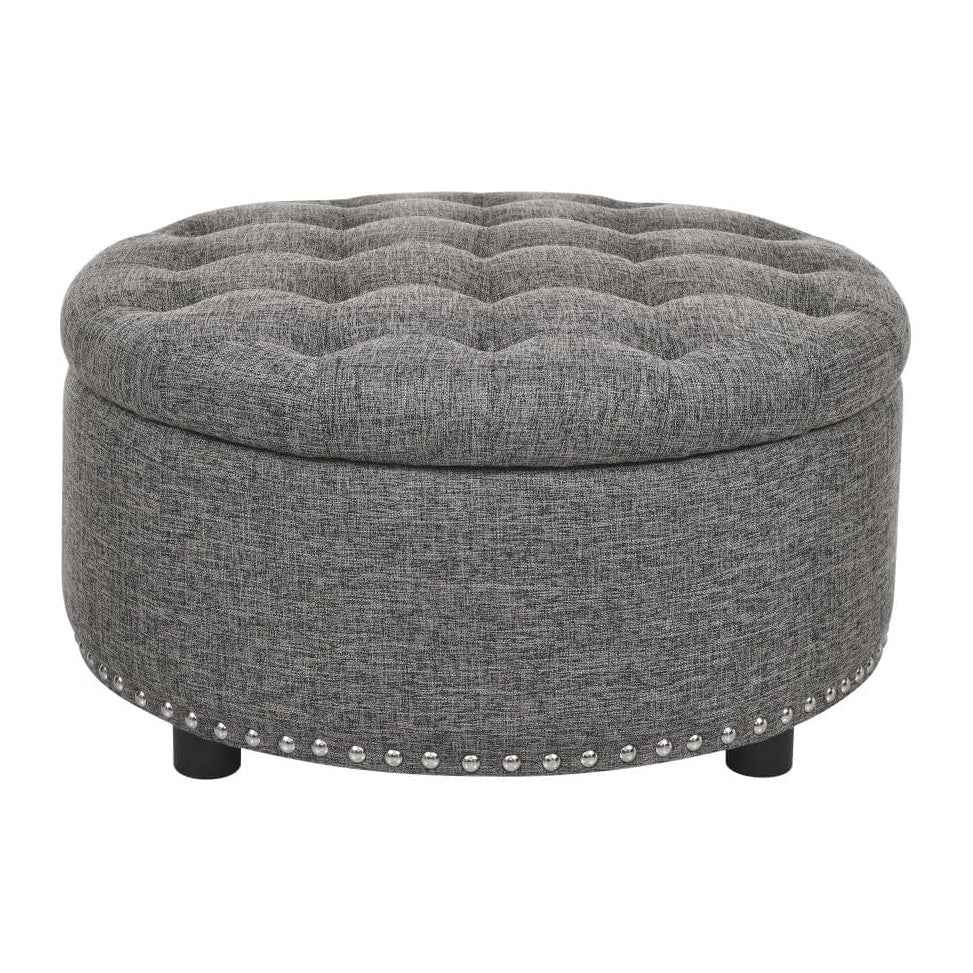 Tufted Storage Ottoman
