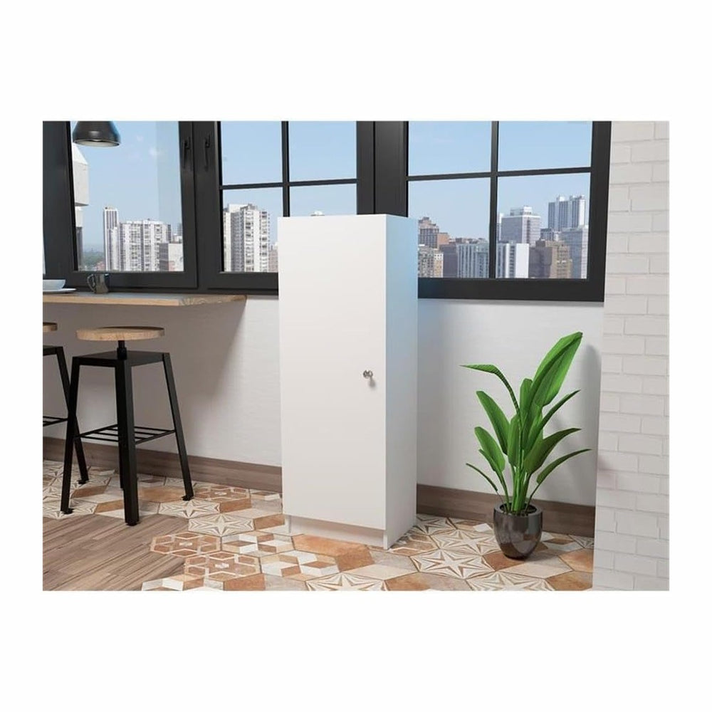 Tuhome Belleria Pantry Engineered Wood Pantries in White