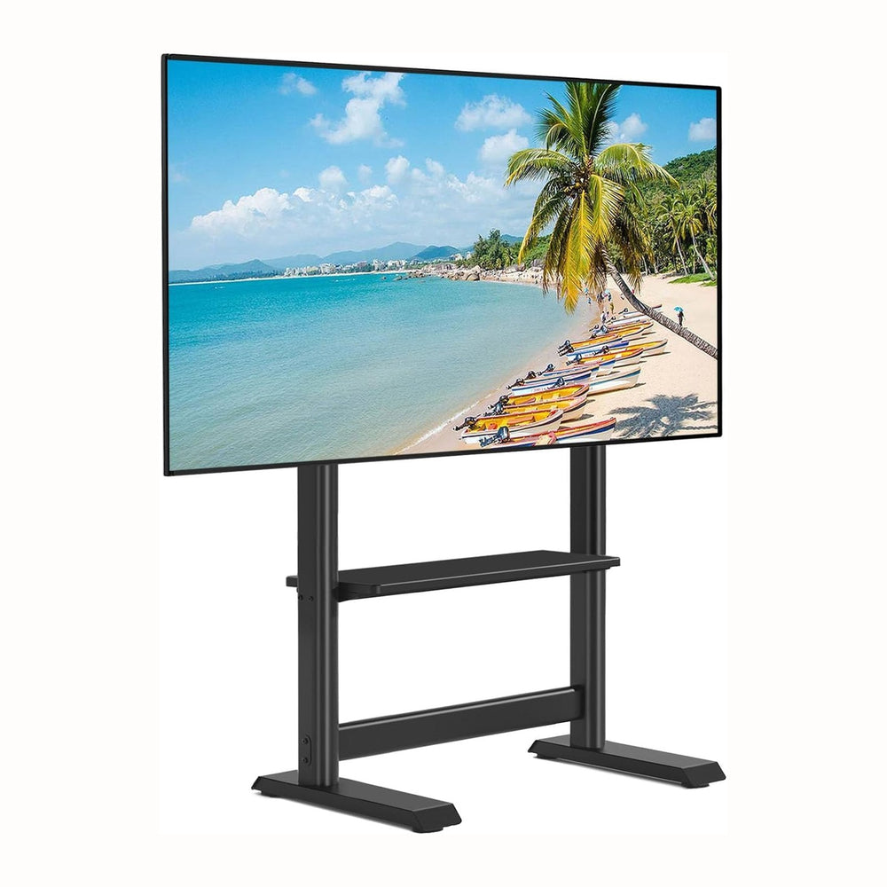 TVON Heavy Duty Floor TV Stand for 55-100 inch Large TVs up to 150 lbs | Tall...