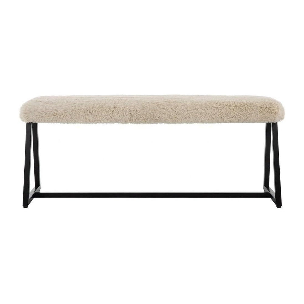 Uttermost Taupo - Bench-20 Inches Tall and 48 Inches Wide