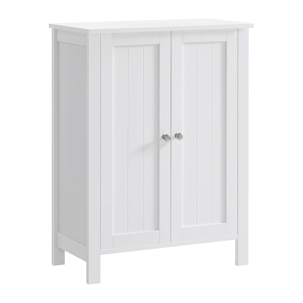 VASAGLE Floor Storage Cabinet, Freestanding Storage Unit with 2 Adjustable Sh...