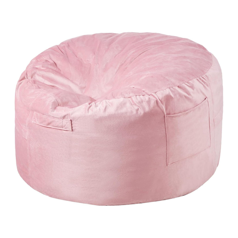 VEVOR Bean Bag Chair, 3 feet Round Bean Bag Chair with Removable and Washable...