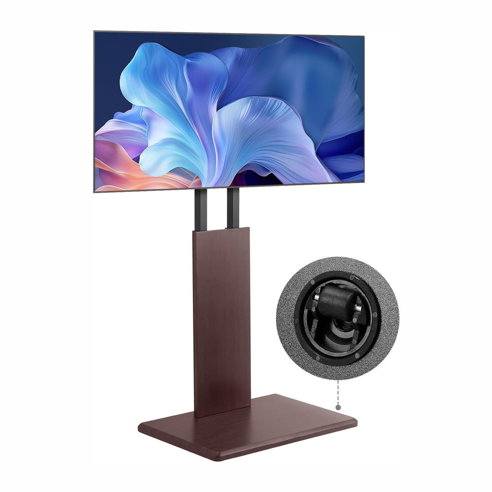 VEVOR Universal TV Stand, Table Top TV Stand for 32-70 inch Screens, Swivel a...