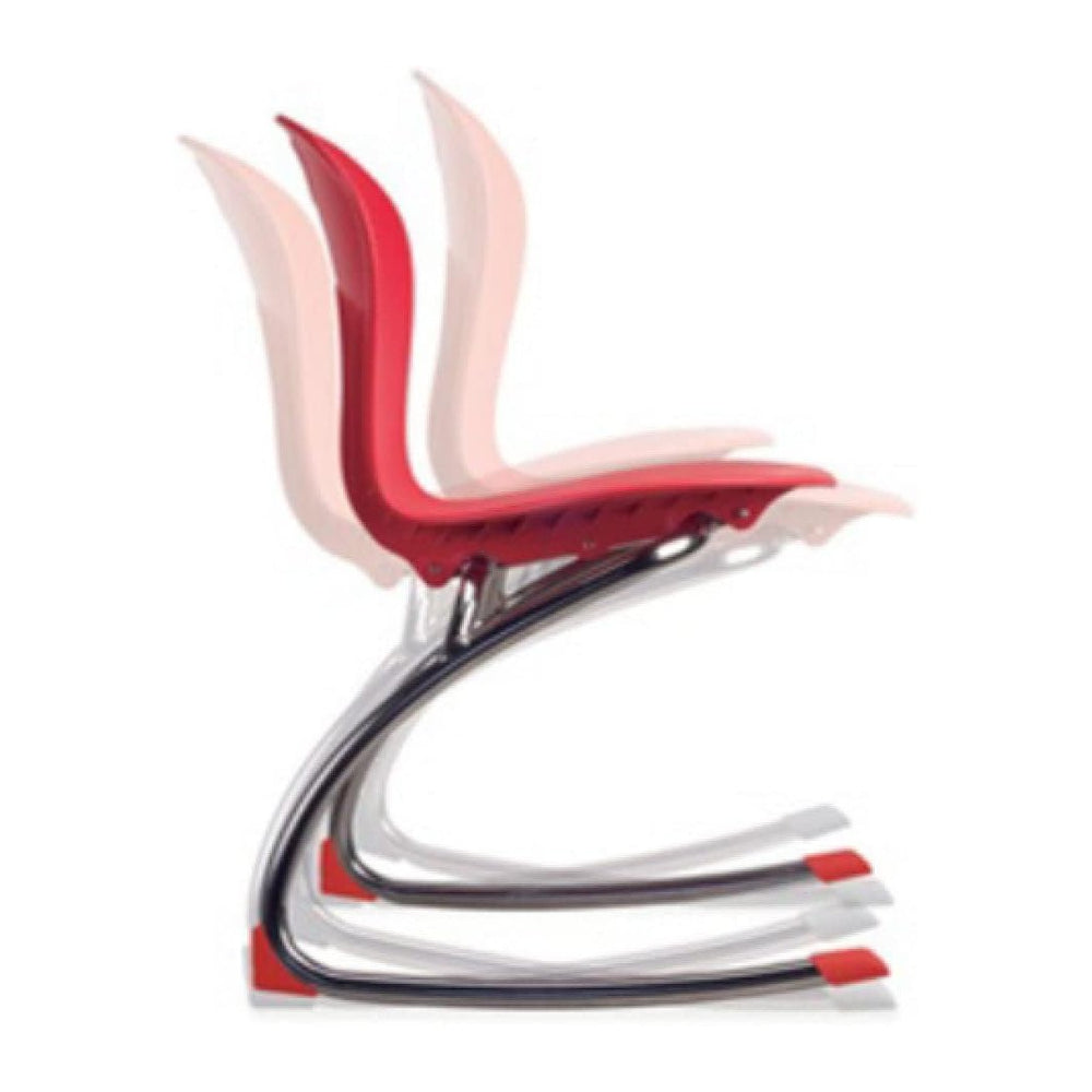 Virco ZROCK18 School Rocking Chair (2 Chairs) ZUMA Rocker Series 18" Sea...