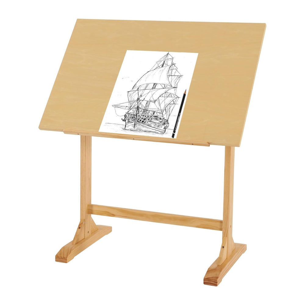 VISWIN Wood Drafting Table for Adults, 24'' x 35" Drawing Table ...