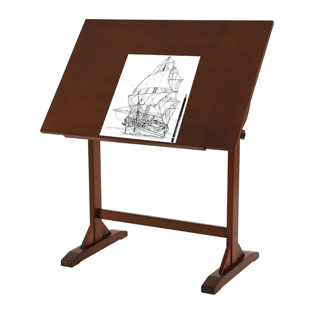 VISWIN Wood Drafting Table for Adults, 24'' x 35" Drawing Table ...