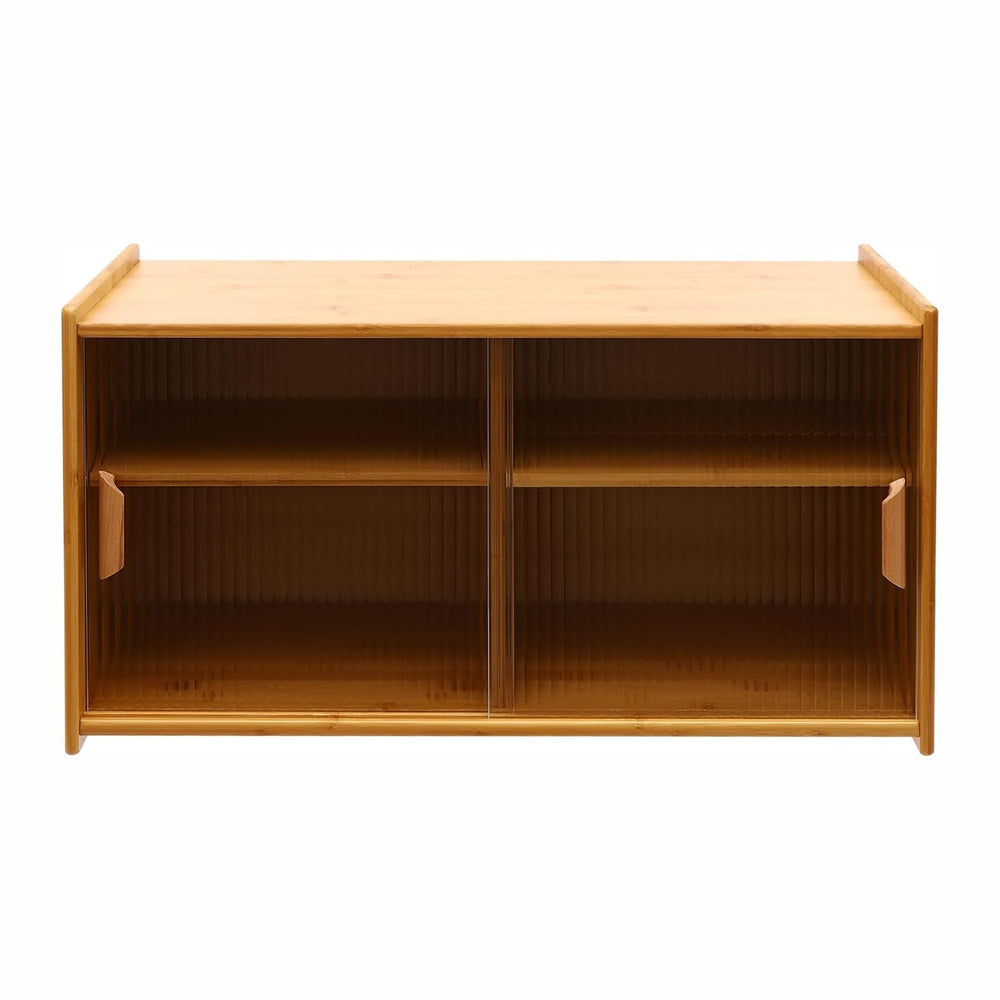 Wall Pantry Cabinet with Adjustable Shelf, Wall Mounted Kitchen Sideboard wit...