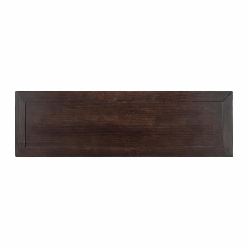 ZOEDO Classic Retro Style Console Table with Three Top Drawers and Open Style...